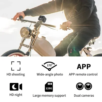 4K WiFi Monitoring Camera – Night Vision & USB Charging