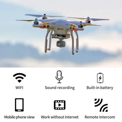 4K WiFi Monitoring Camera – Night Vision & USB Charging