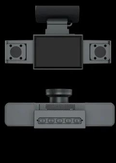 3-Channel Dash Cam – Front, Cabin & Rear Recording with Parking Mode Thumbnail 8