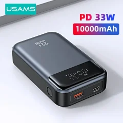 10,000mAh 33W PD Power Bank – Dual USB Fast Charging Thumbnail 6