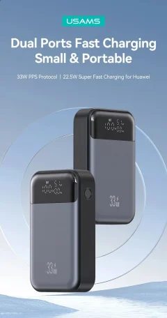 10,000mAh 33W PD Power Bank – Dual USB Fast Charging Thumbnail 18