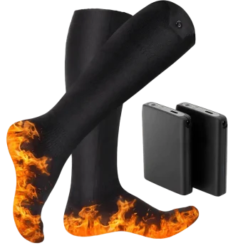Rechargeable Heated Socks – 3 Heat Levels