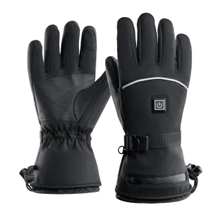 Rechargeable Heated Gloves – Adjustable Wrist Straps