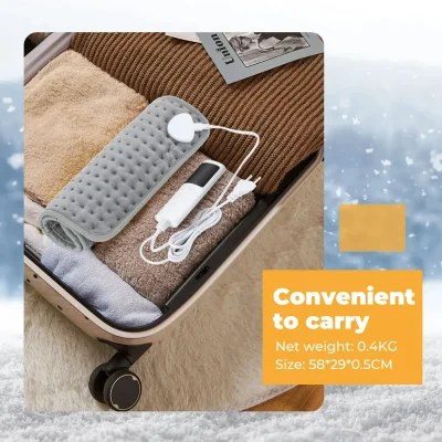 Electric Heating Mat – 58 × 29cm, Adjustable Warmth