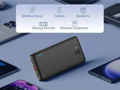 10,000mAh 20W Power Bank – USB-C & USB
