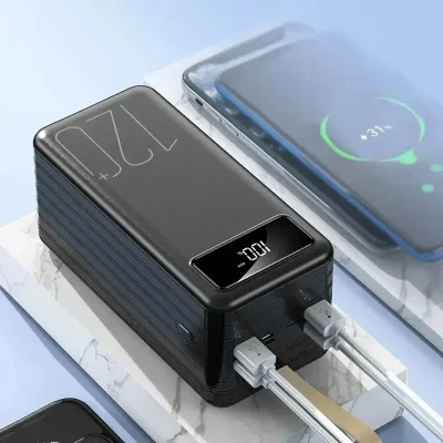 Power Bank – USB-C, USB & LED Display