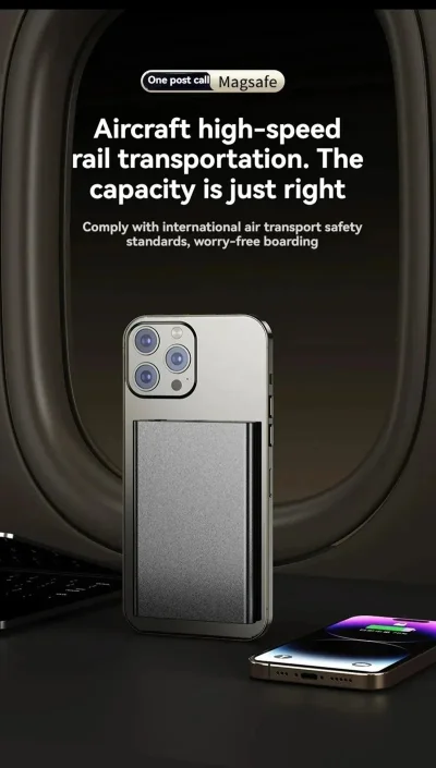 Wireless Power Bank – Portable Charging Accessory