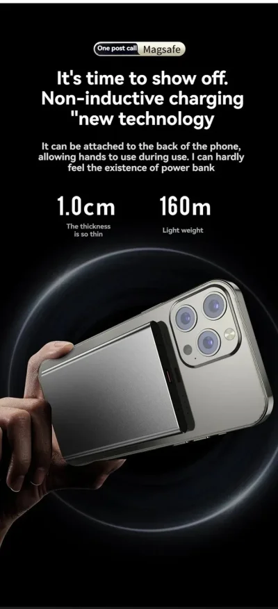 Wireless Power Bank – Portable Charging Accessory