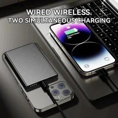 Wireless Power Bank – Portable Charging Accessory Thumbnail 2