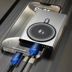 Wireless Power Bank – Portable Charging Accessory Thumbnail 4