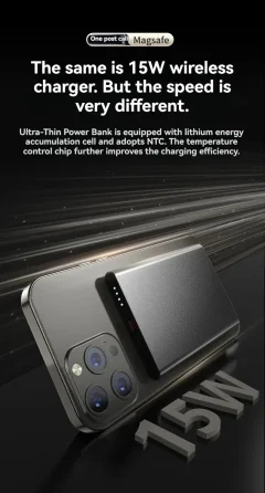 Wireless Power Bank – Portable Charging Accessory Thumbnail 18