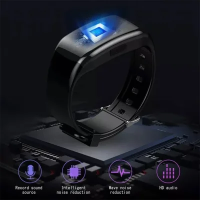 1080p Camera Watch – Video & Audio Recording with USB Transfer