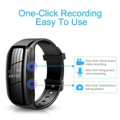 1080p Camera Watch – Video & Audio Recording with USB Transfer Thumbnail 7