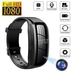 1080p Camera Watch – Video & Audio Recording with USB Transfer Thumbnail 11