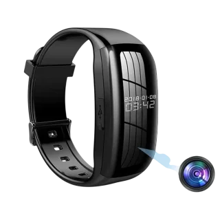 1080p Camera Watch – Video & Audio Recording with USB Transfer