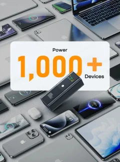 20,000mAh 100W USB-C PD Power Bank – Digital Display Thumbnail 10