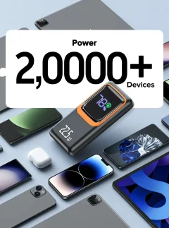 10,000mAh Power Bank – 3 Ports & 22.5W Charging Thumbnail 9
