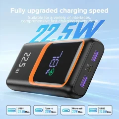 10,000mAh Power Bank – 3 Ports & 22.5W Charging Thumbnail 10