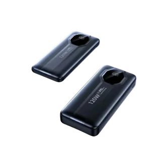 20,000mAh 120W Power Bank – Built-In Cable & Fast Charging