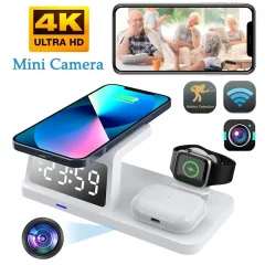 WiFi Camera Charger – Alarm Clock & Wireless Charging Thumbnail 4