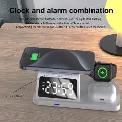 WiFi Camera Charger – Alarm Clock & Wireless Charging Thumbnail 10