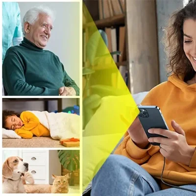 WiFi Camera Charger – Alarm Clock & Wireless Charging