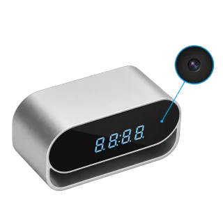 4K WiFi Clock Camera – Battery & Night Vision