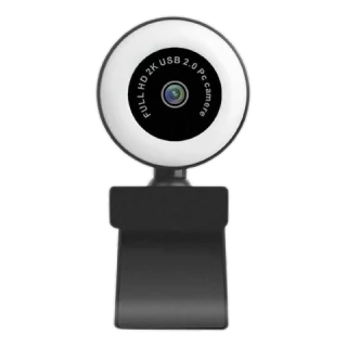 5MP Autofocus Webcam – Built-In Microphone & LED Light