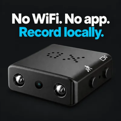 1080p Mini Camera – 30fps & Motion Recording