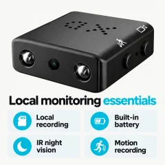 1080p Mini Camera – 30fps & Motion Recording Thumbnail 4
