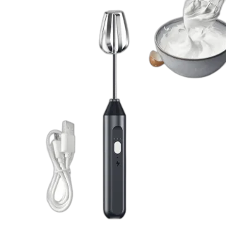 3-Speed Electric Hand Mixer – Stainless Steel & ABS