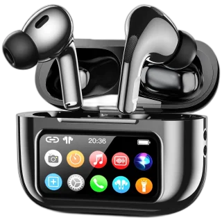Bluetooth 5.4 Earbuds – Smart Touchscreen