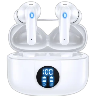 Bluetooth 5.3 ANC Earbuds – Transparency & Case Display