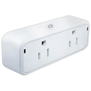 2-in-1 WiFi Smart Plug – Power Statistics & Scheduling