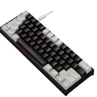 61-Key Mechanical Keyboard – Blue Switches & RGB