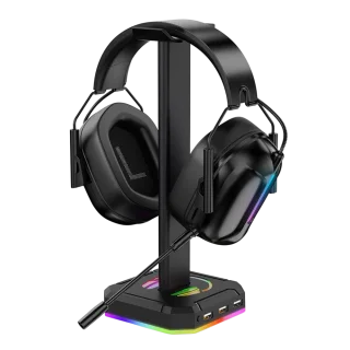 Headset Stand – USB Hub & LED Lighting
