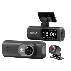 Dual-Channel Dash Cam – Front, Rear, GPS & WiFi