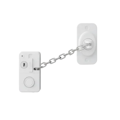 Door Alarm with Chain – Key-Controlled Operation