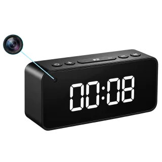 WiFi Digital Clock Camera – Bluetooth Speaker & Remote Viewing