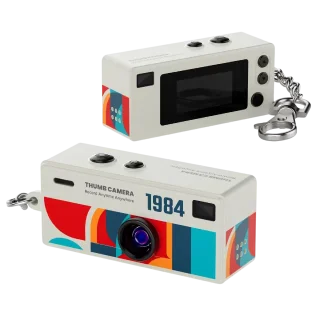 1080P Mini Keychain Camera with 0.96-Inch Screen