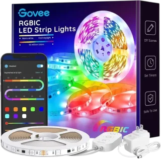 RGBIC LED Strip Lights – DIY Colorful Lighting