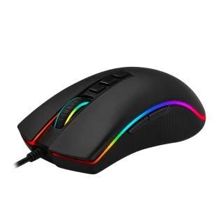 Wired RGB Gaming Mouse – 10,000 DPI Adjustable Sensor