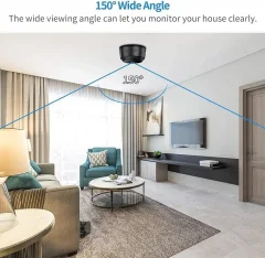 1080p Mini Security Camera – Night Vision & Motion Detection Thumbnail 4