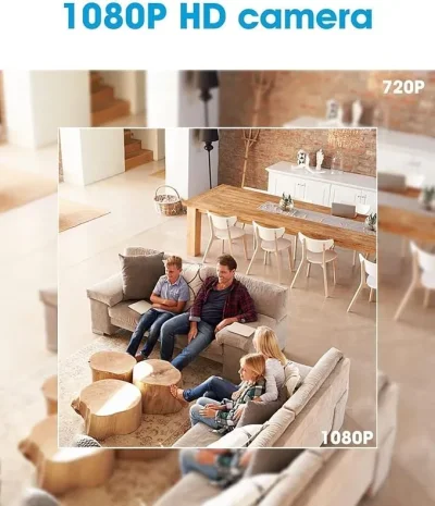 1080p Mini Security Camera – Night Vision & Motion Detection