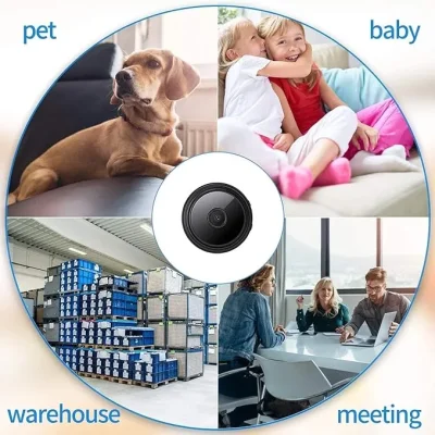 1080p Mini Security Camera – Night Vision & Motion Detection