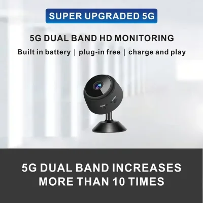 1080p Mini Security Camera – Night Vision & Motion Detection