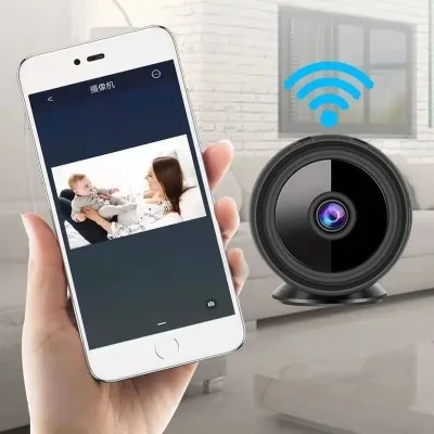 1080p Mini Security Camera – Night Vision & Motion Detection