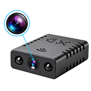 1080p Mini WiFi Security Camera – IR Night Vision & Remote Viewing