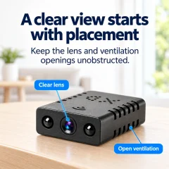 1080p Mini WiFi Security Camera – IR Night Vision & Remote Viewing Thumbnail 9