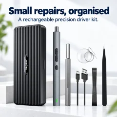 58-in-1 Electric Precision Screwdriver Kit — Rechargeable Repair Tools Thumbnail 2